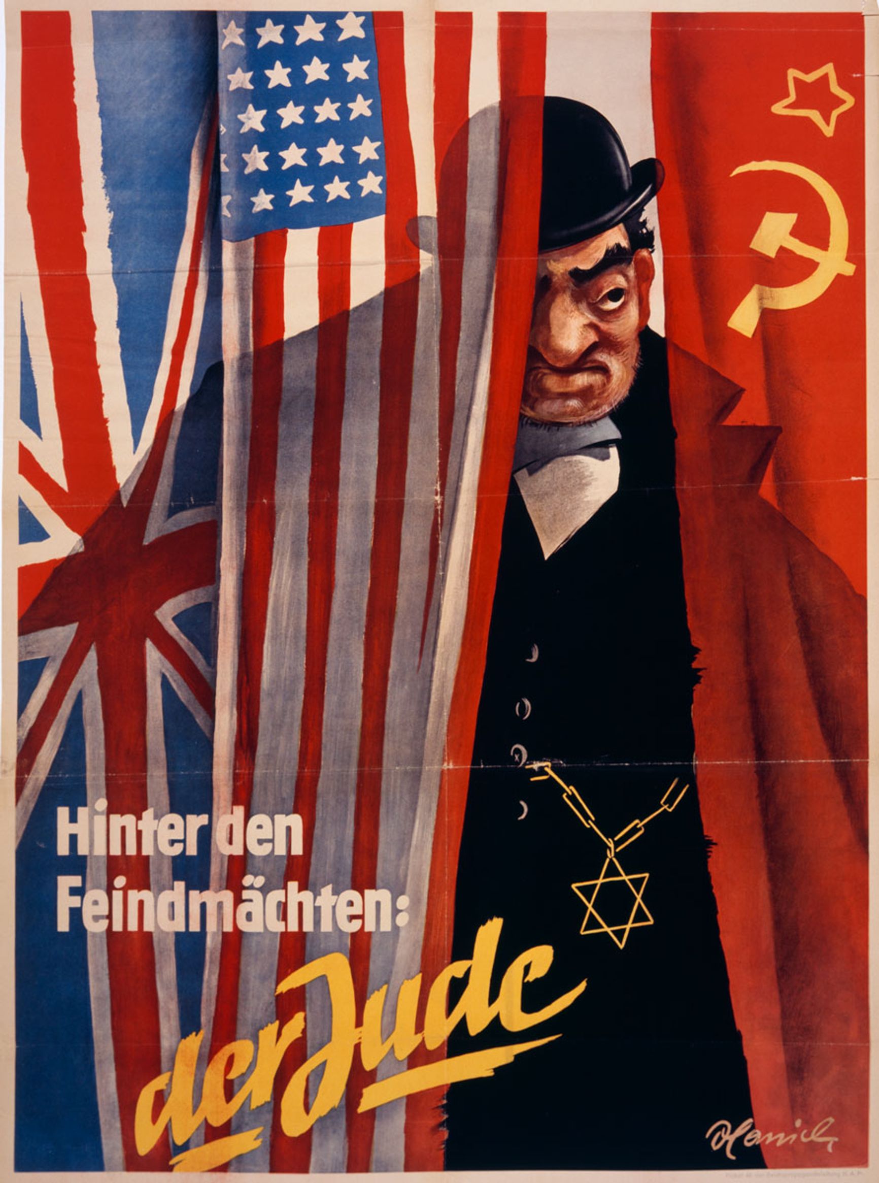 A German propaganda poster